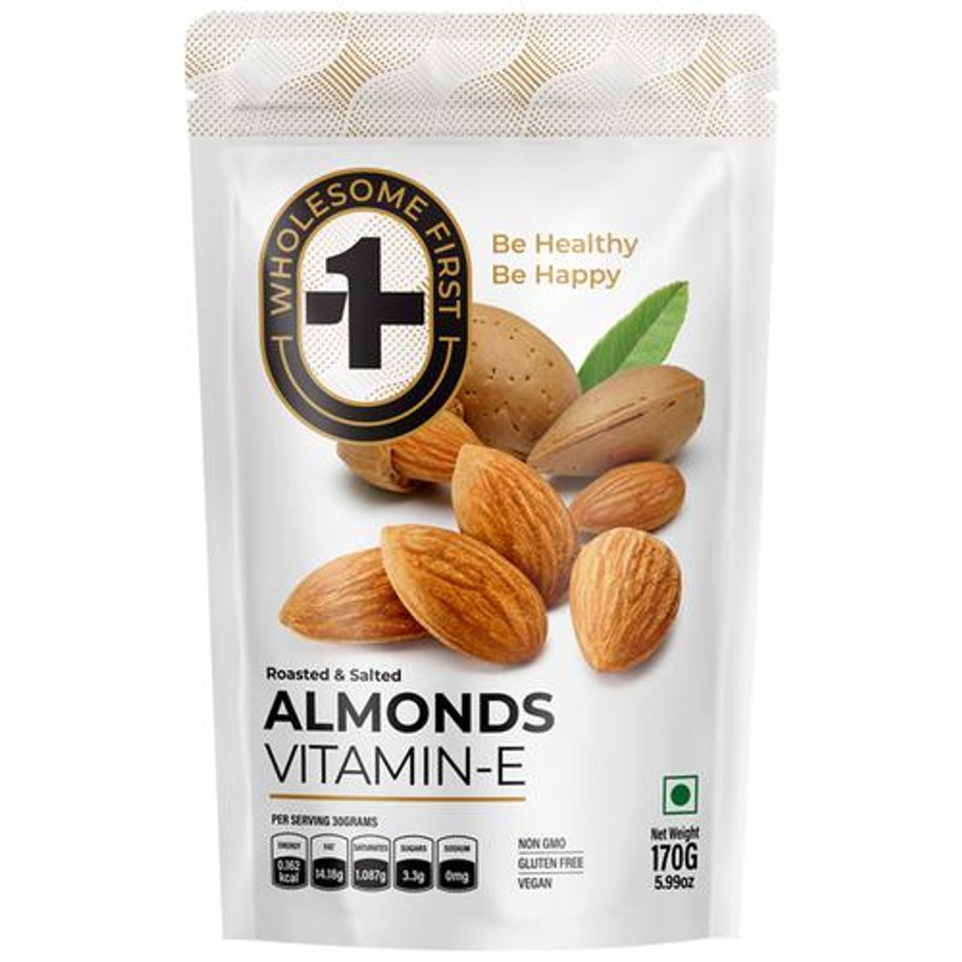 Roasted & Salted Almonds - Rich In Vitamin E