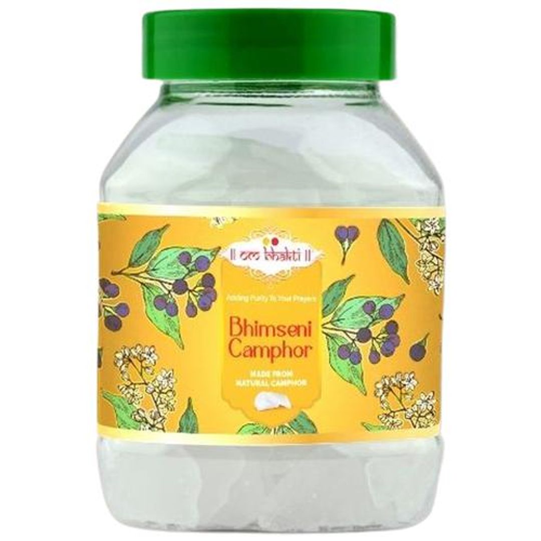 Bhimseni Camphor - 100% Natural & Pure, For Puja Purposes
