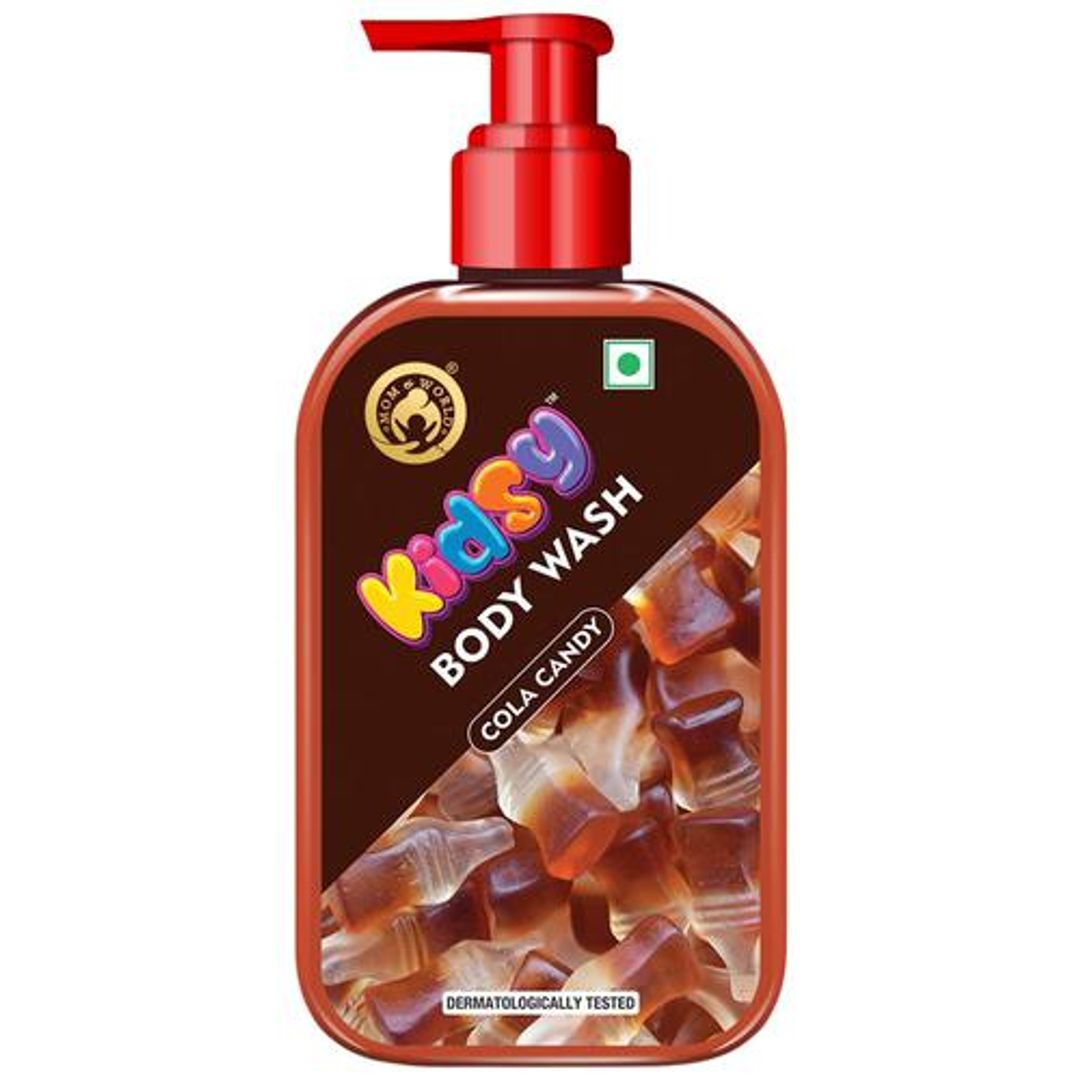 Kidsy Body Wash - Cola Candy, No Tears, Dermatologically Tested