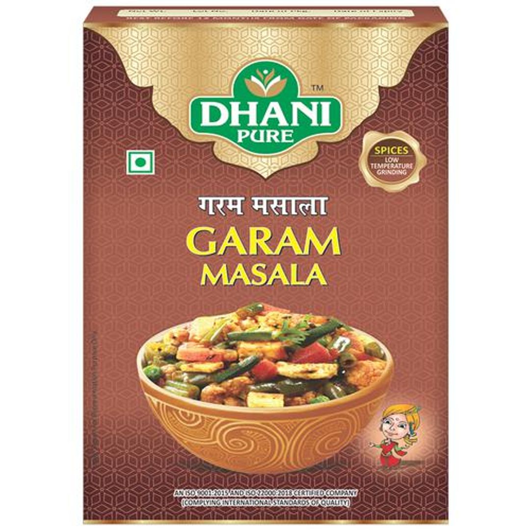 Garam Masala - 100% Natural, No Artificial Colours & Preservatives