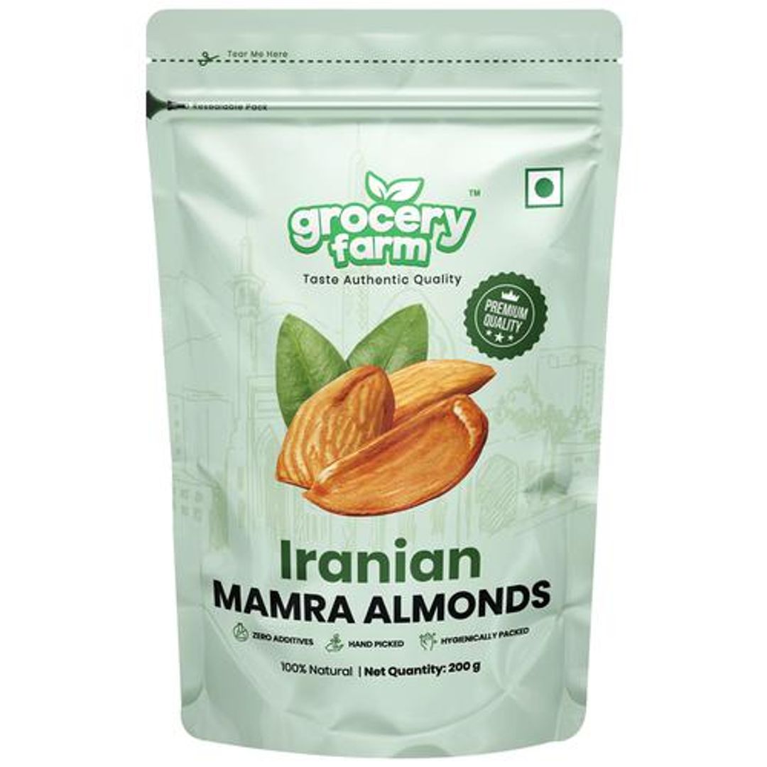 Iranian Mamra Almonds - Premium & Hand Picked, 100% Natural