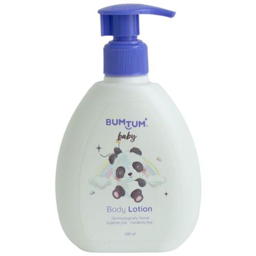 Baby Body Lotion - Non-sticky, Paraben & Sulphate Free, Dermatologically Tested