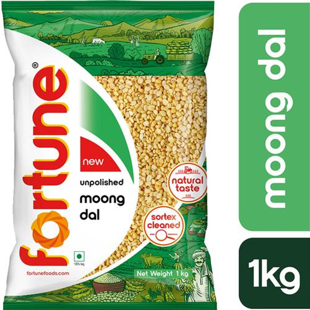 Moong Dal - Unpolished & Sortex Cleaned