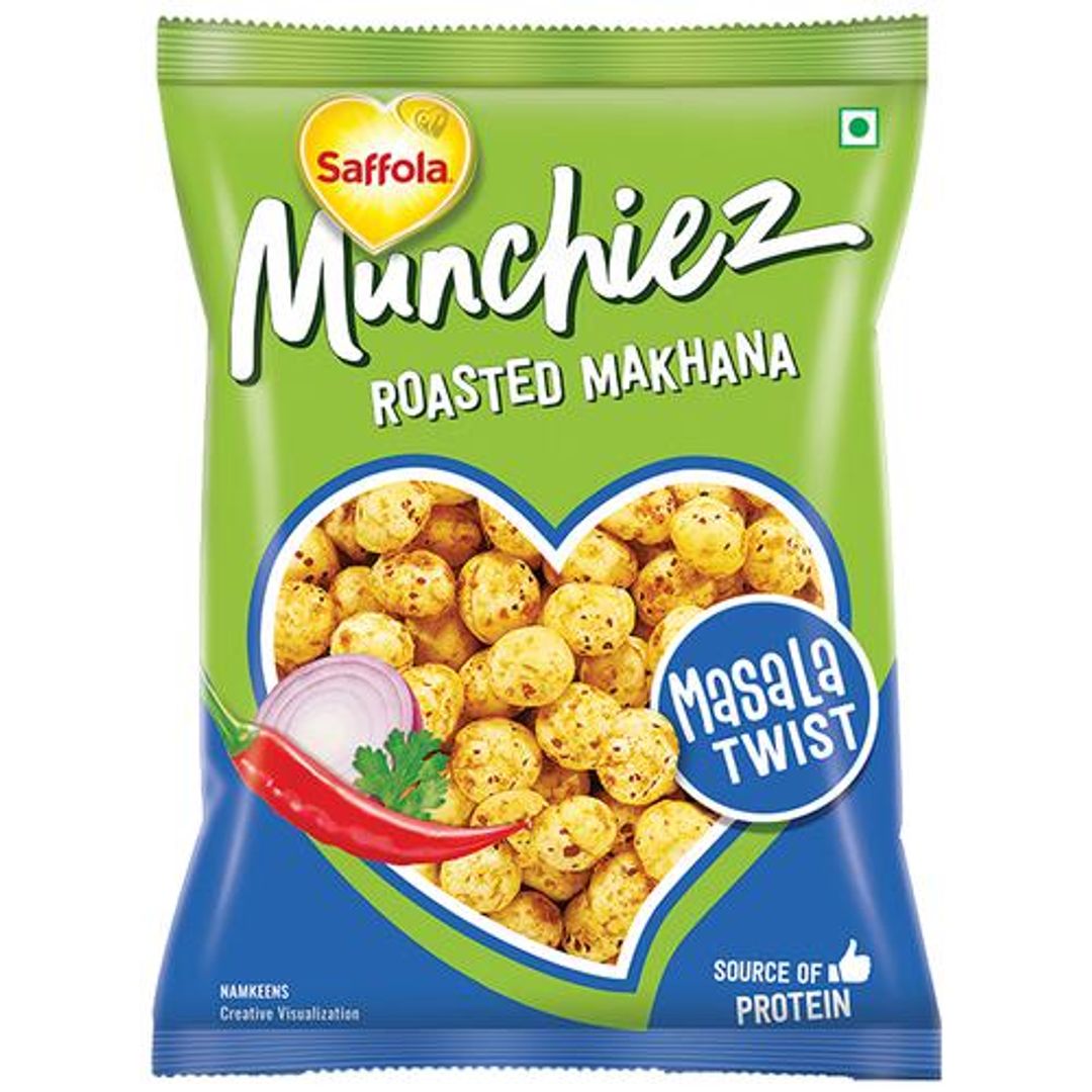 Munchiez Roasted Makhana - Masala Twist, Rich Source Of Protein