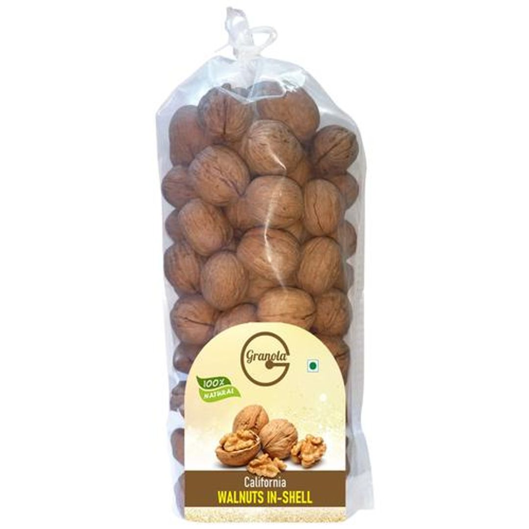 California Walnuts In-Shell - 100% Natural, High In Protein & Iron