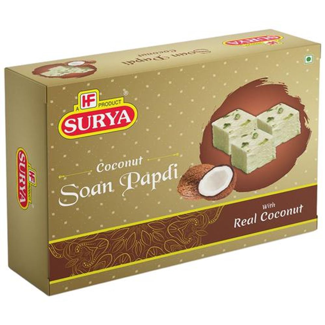 Soan Papdi - Coconut, Indian Sweet