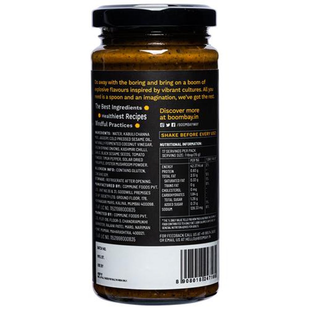 Black Sesame + Timur Pepper Stir Fry Sauce - Citrusy & Peppery