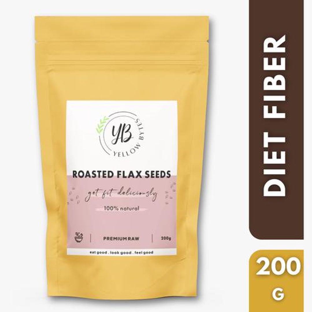 Roasted Flaxseeds - Premium Raw