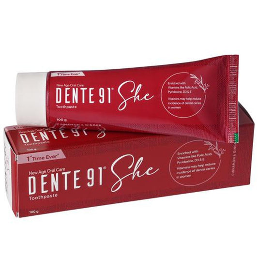 She Toothpaste - Cinnamon & Ginger Flavour