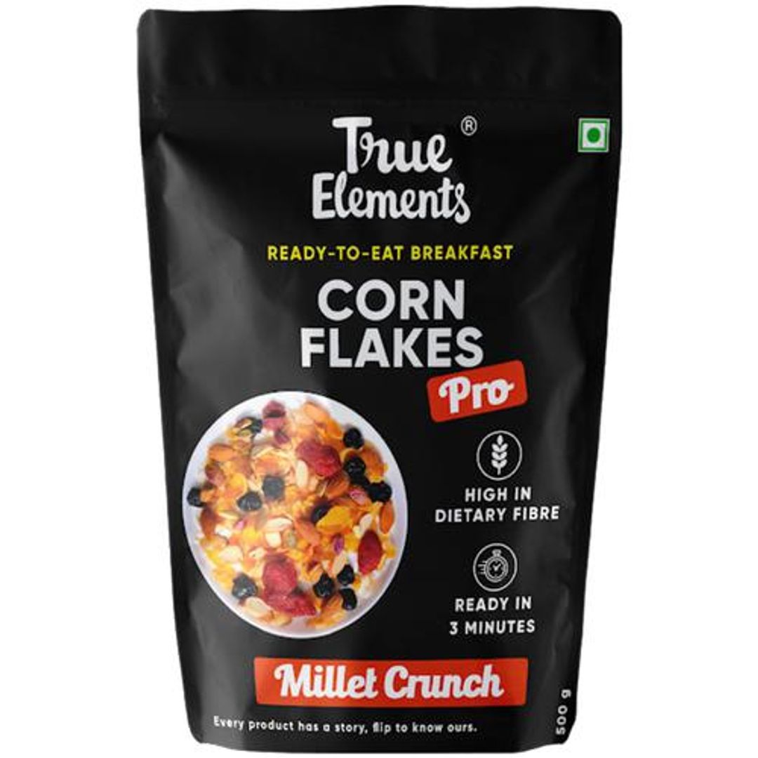 Corn Flakes Pro Millet Crunch - Ready To Eat Breakfast