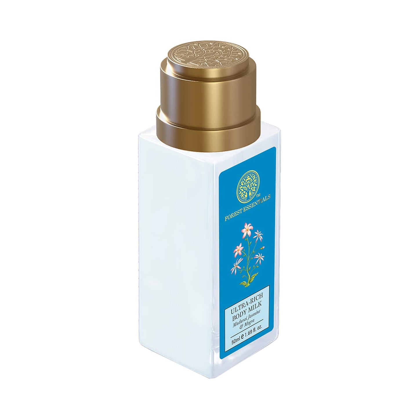 Forest Essentials Madurai Jasmine & Mogra Ultra-Rich Body Milk (50ml)