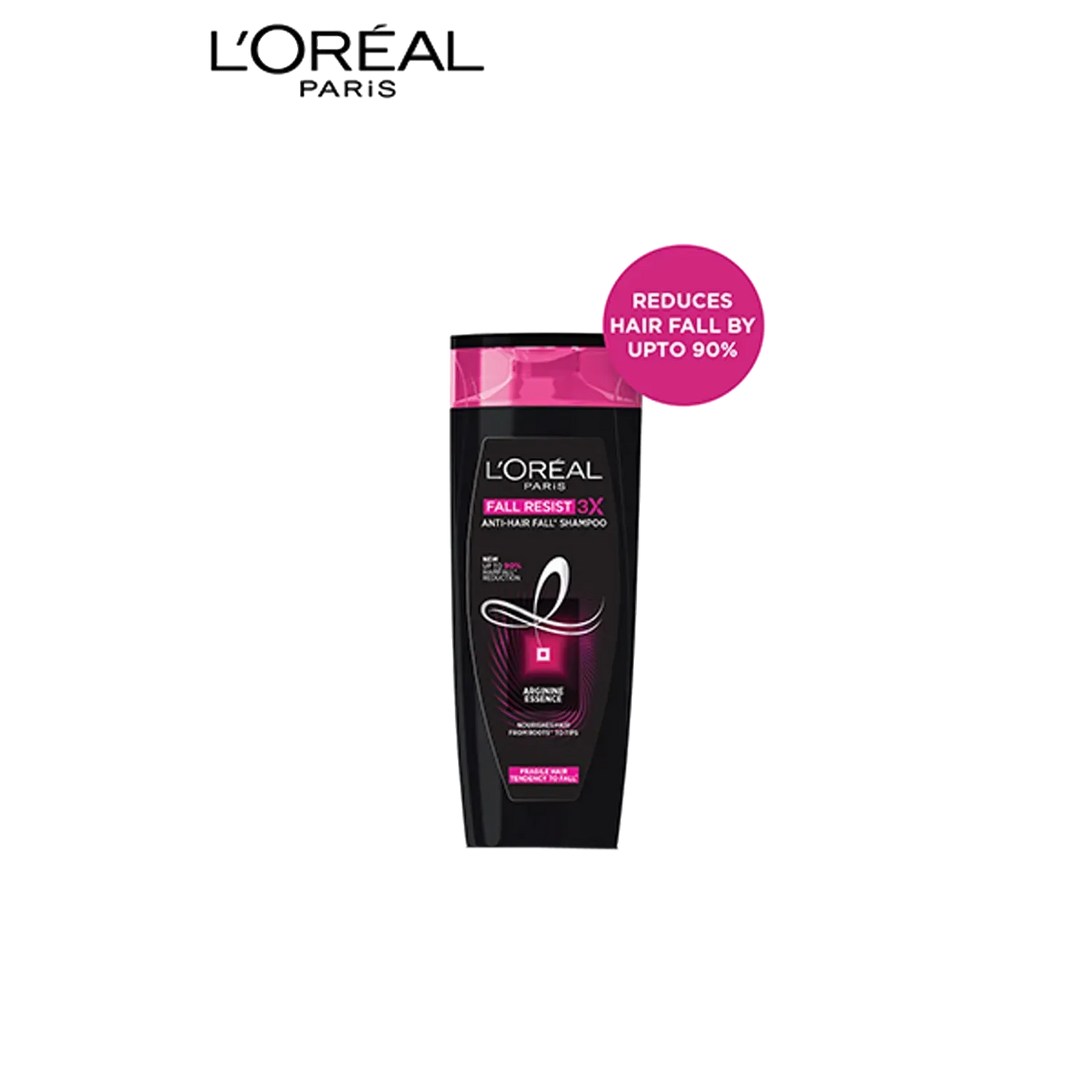 L'Oreal Paris Fall Resist 3X Anti-Hairfall Shampoo, 82.5ml