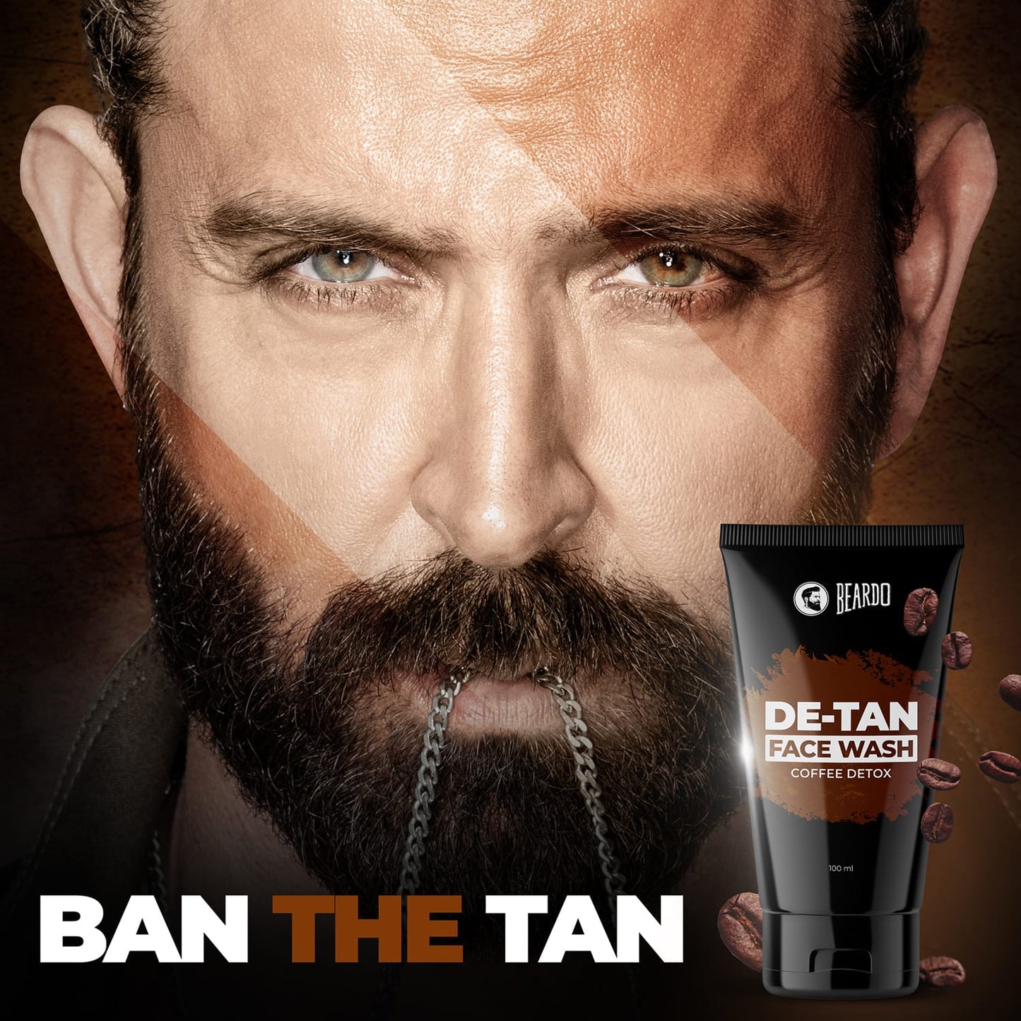 Beardo De-Tan Face Wash Gel (100ml)