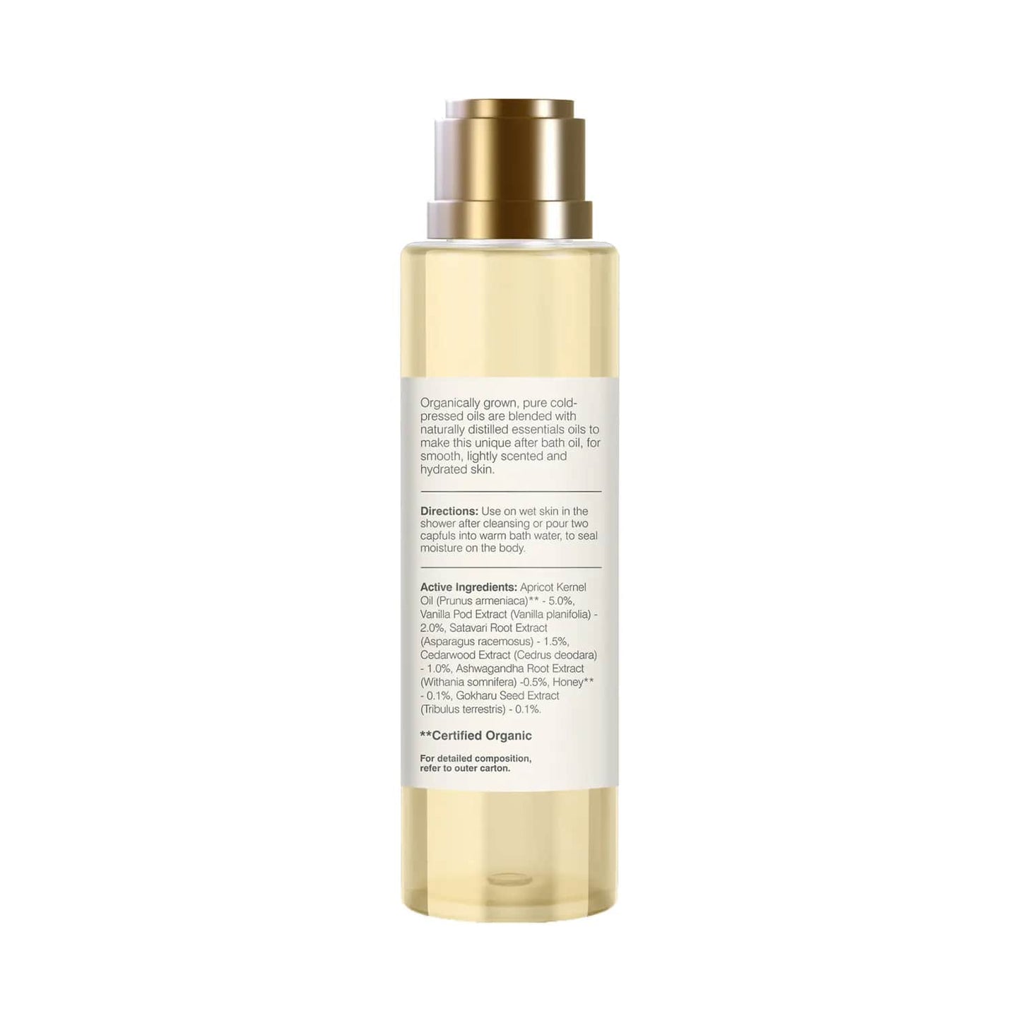 Forest Essentials Mashobra Honey & Vanilla After Bath Oil (130ml)