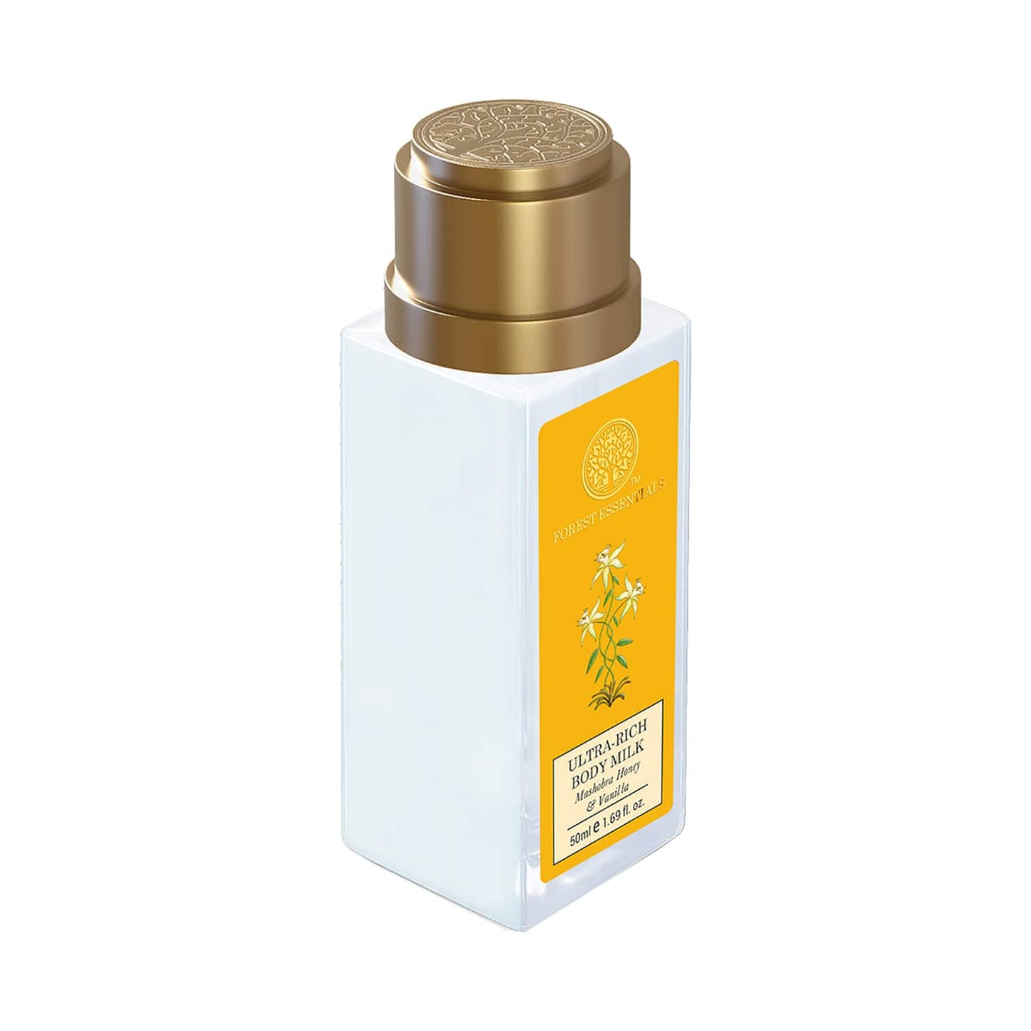 Forest Essentials Mashobra Honey & Vanilla Ultra-Rich Body Milk (50ml)