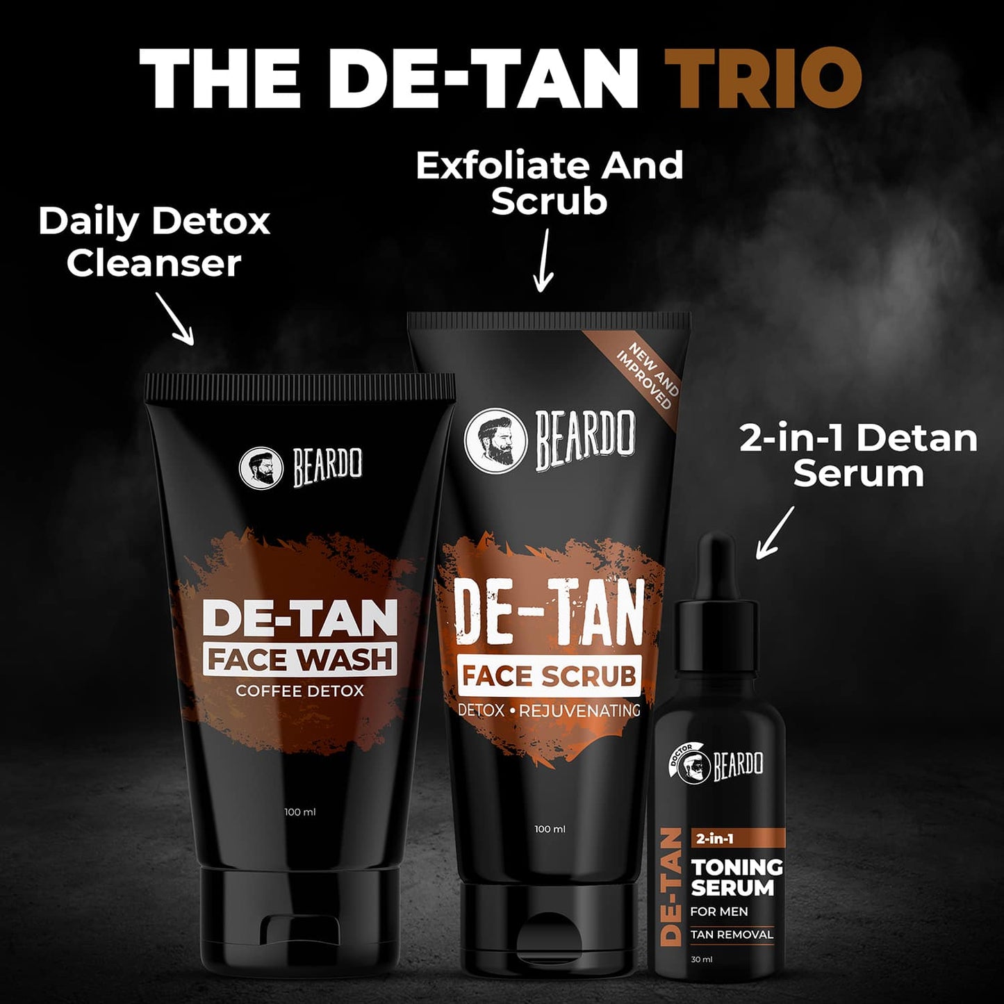 Beardo De-Tan Face Wash Gel (100ml)