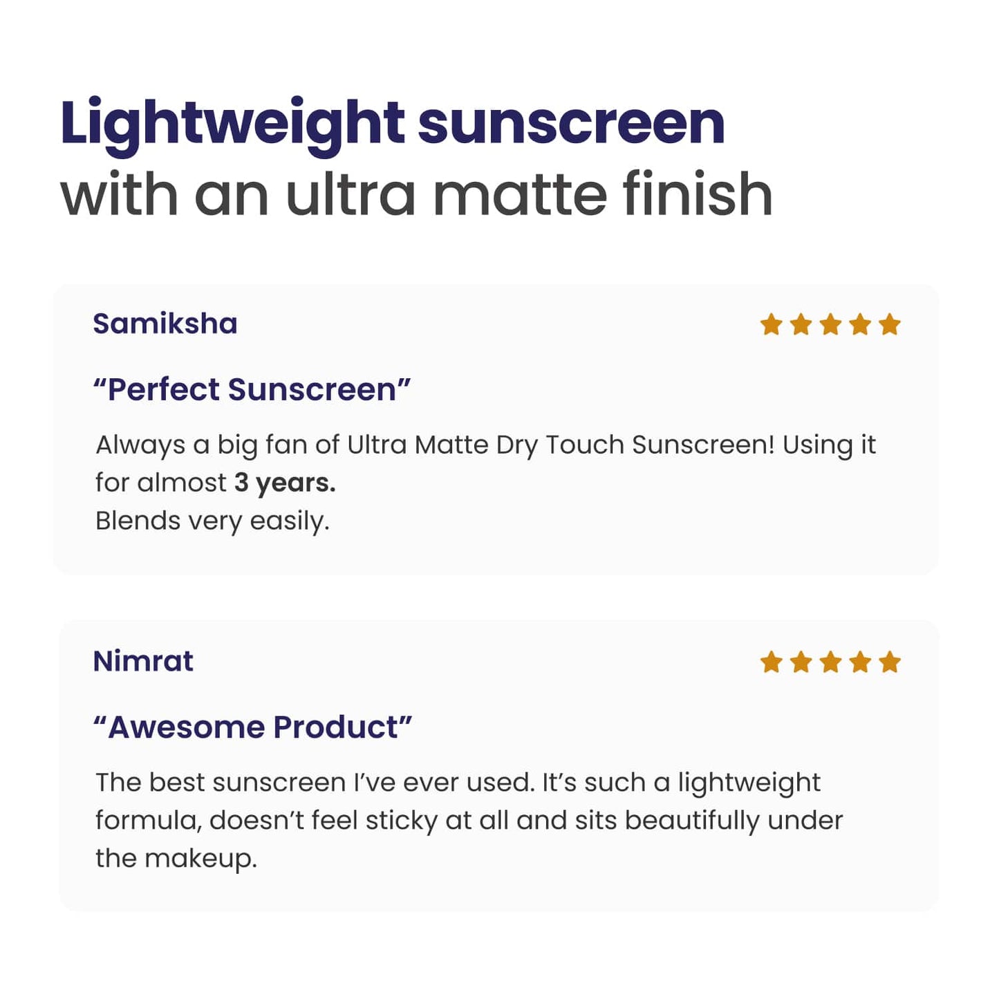 Re'equil Ultra Matte Dry Touch Sunscreen Gel SPF 50 (50g)