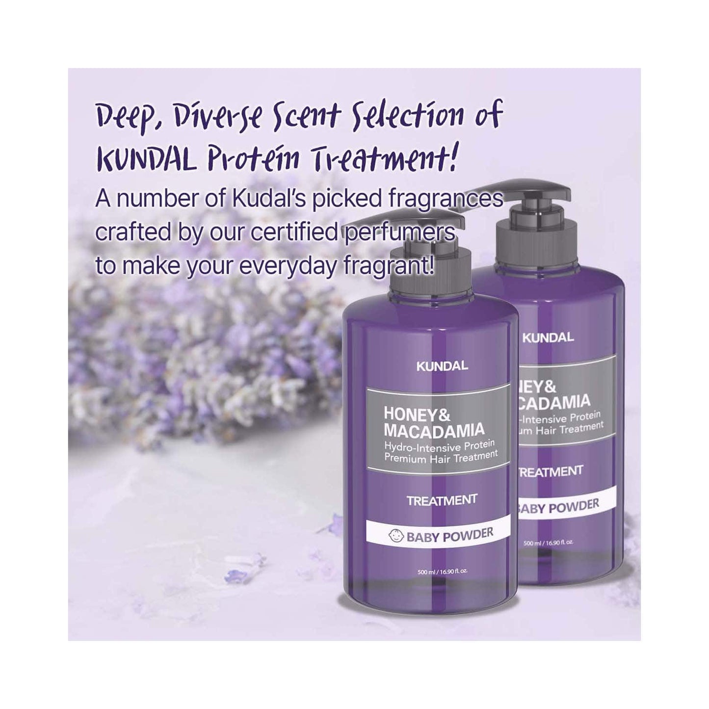 Kundal White Musk Honey & Macadamia Hair Treatment (500ml)