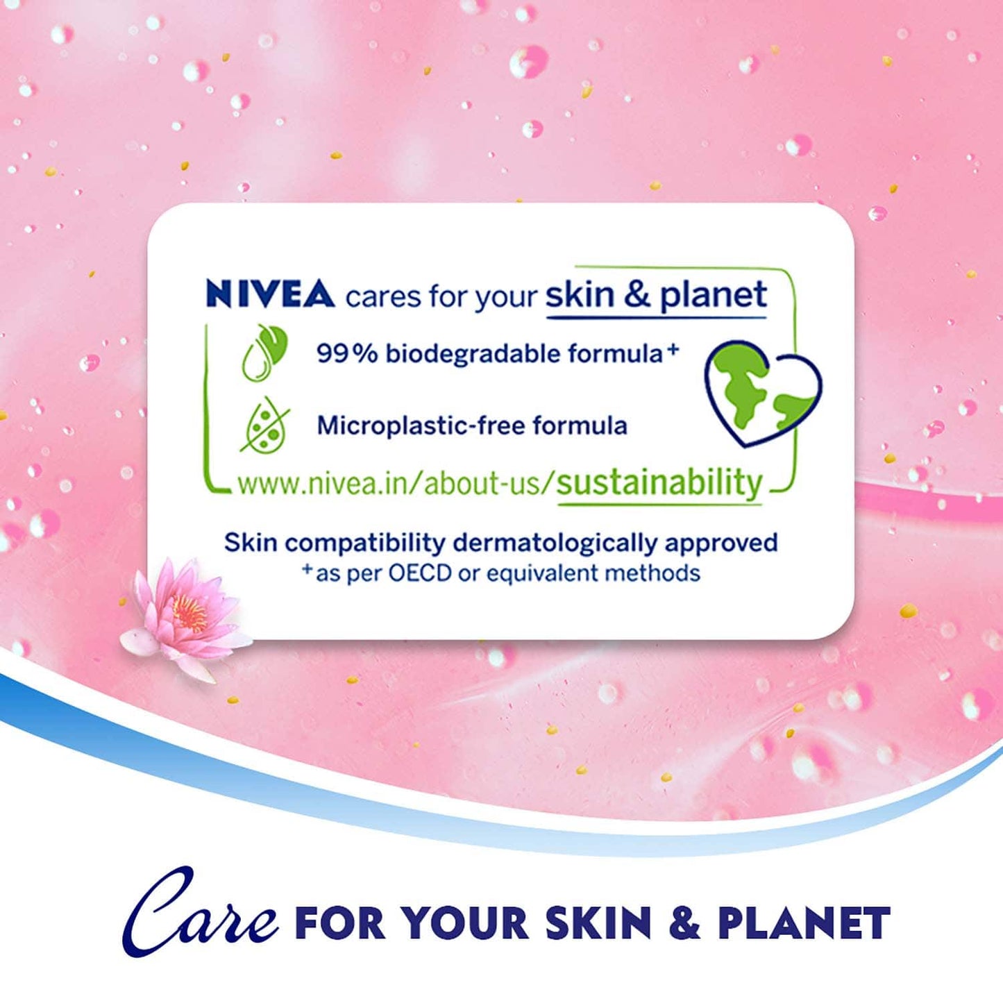 Nivea Water Lily & Oil Body Wash And Shower Gel (250ml)