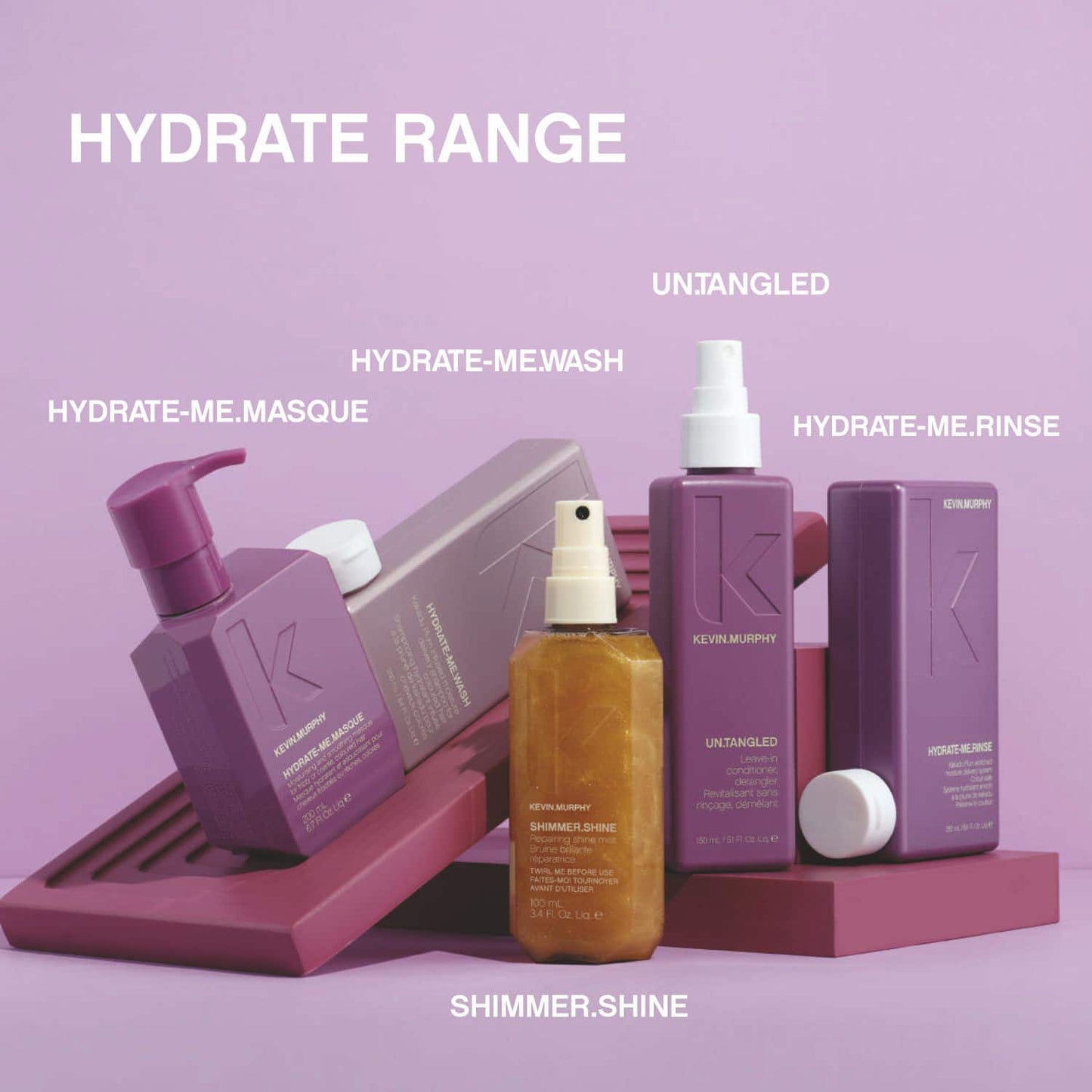 Kevin Murphy Hydrate-Me Rinse Smoothing And Hydrating Conditioner (250ml)