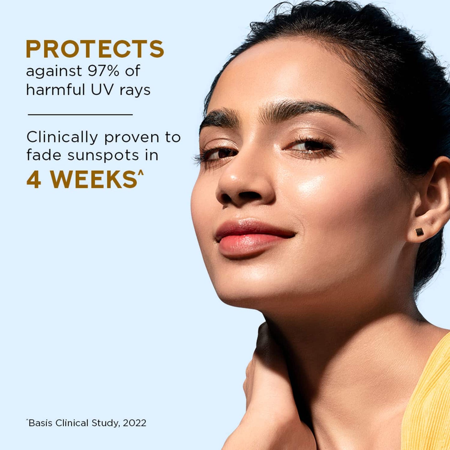Pond's Sun Miracle SPF 50 PA+++ Creme Gel Sunscreen - Protect & Bright, With Niacinamide (50 g)