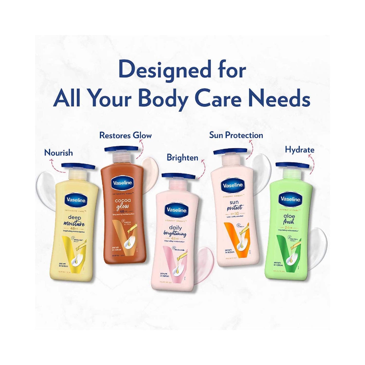 Vaseline Sun Protect SPF 30 UVA + UVB PA+++ Body Lotion (600 ml)