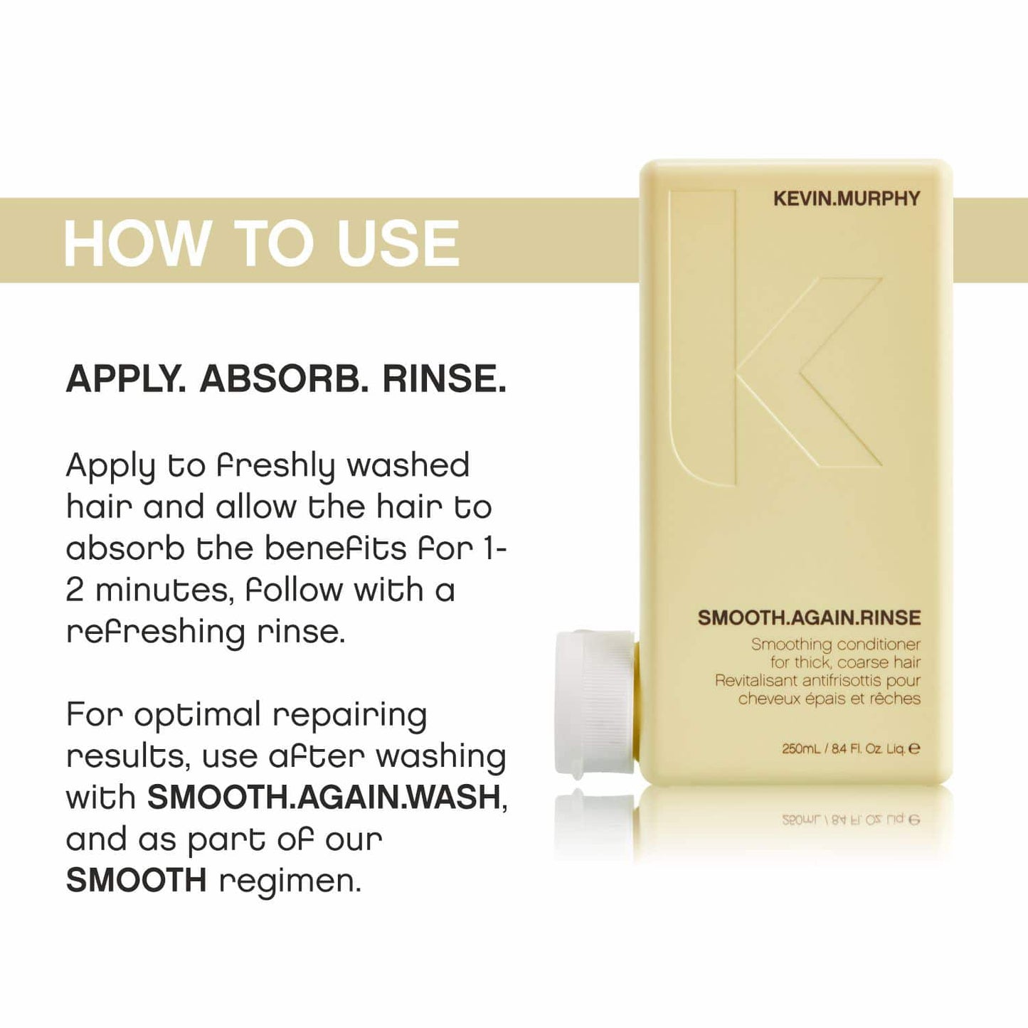Kevin Murphy Smooth Again Rinse Smoothing Conditioner (250ml)