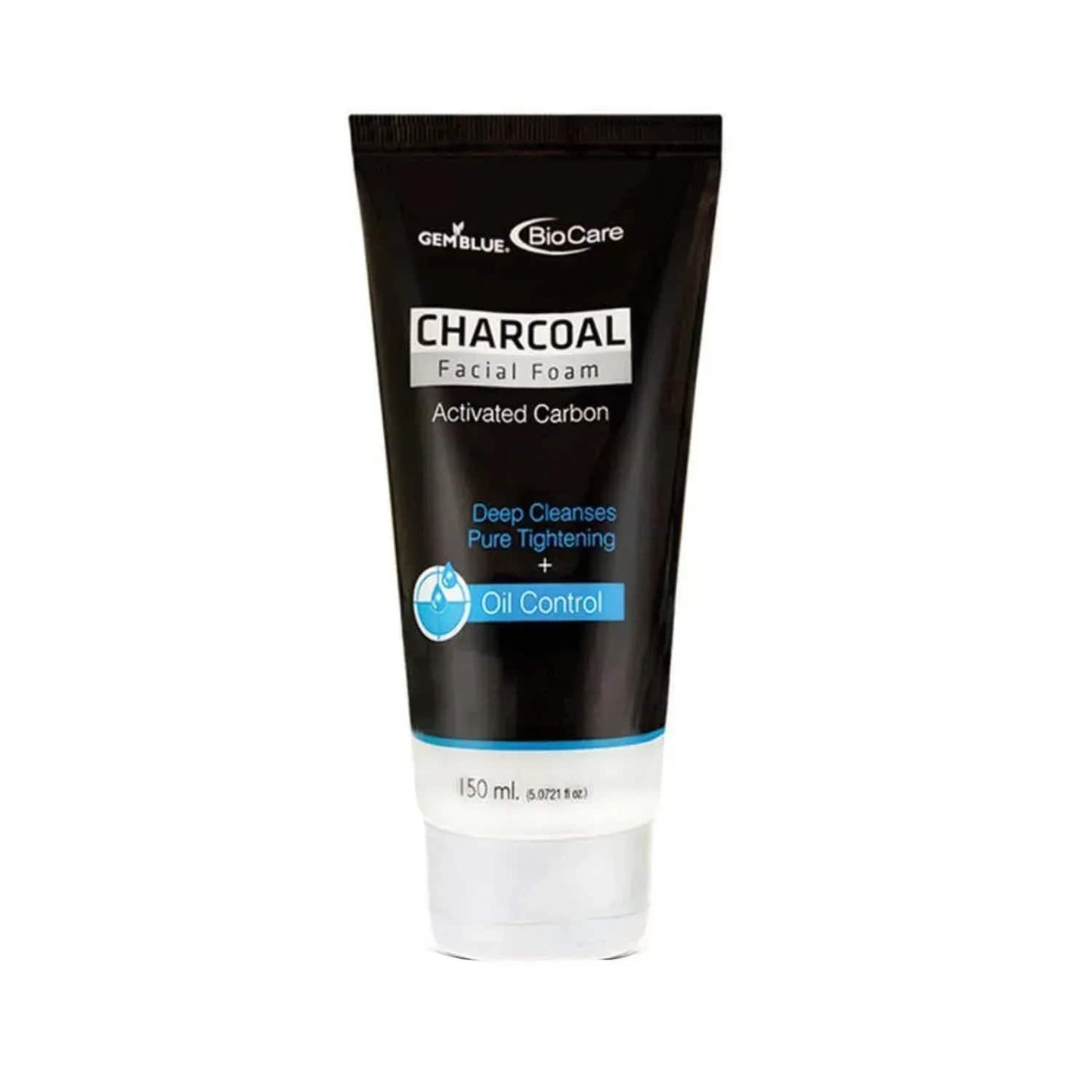 Gemblue Biocare Charcoal Facial Foam - (150ml)
