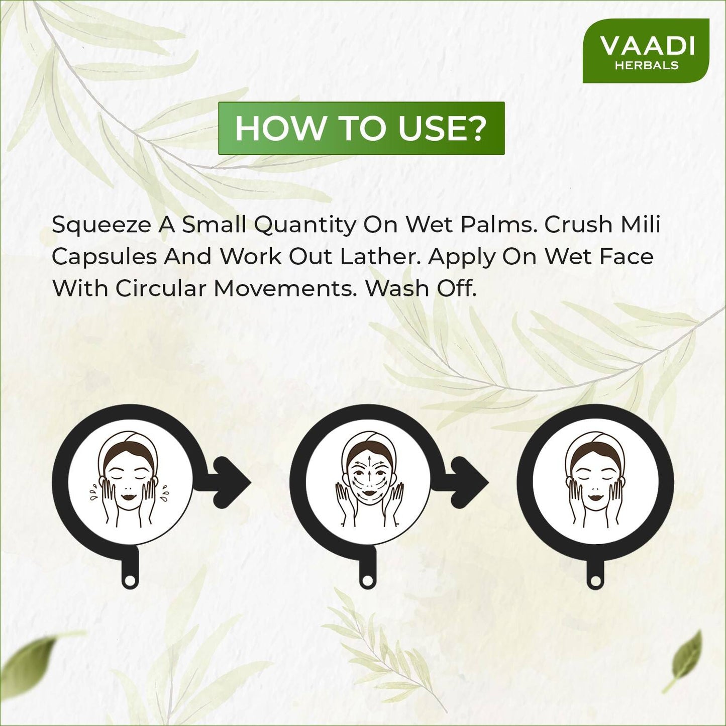 Vaadi Herbals Strawberry Scrub Face Wash (250ml)