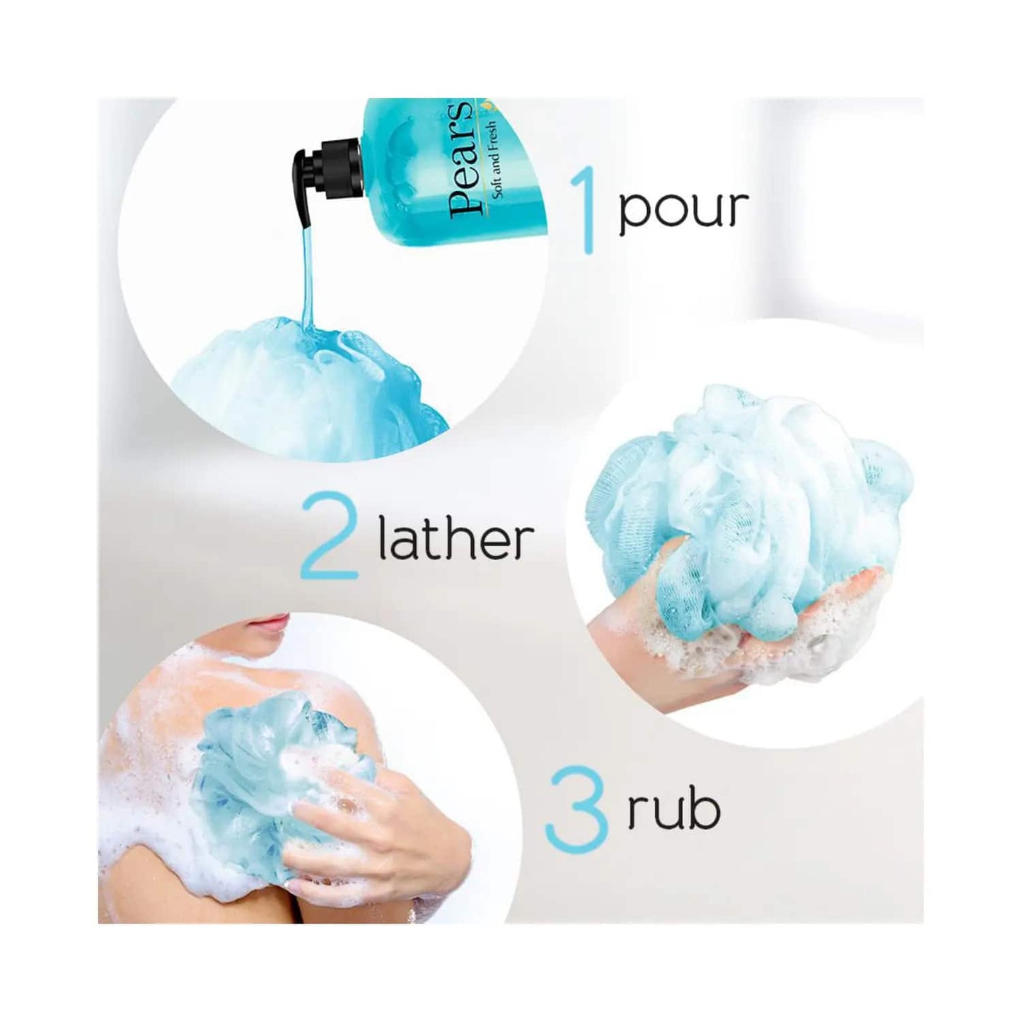 Pears Soft and Fresh Body Wash (750ml)