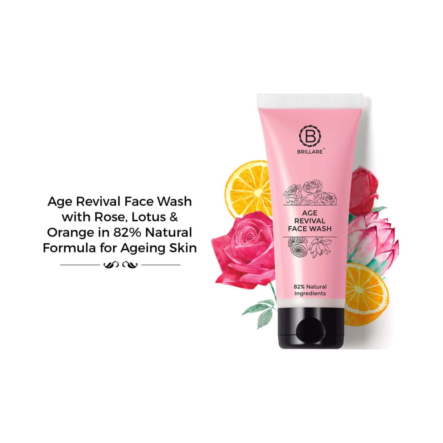 Brillare Age Revival Face Wash For Ageing Skin