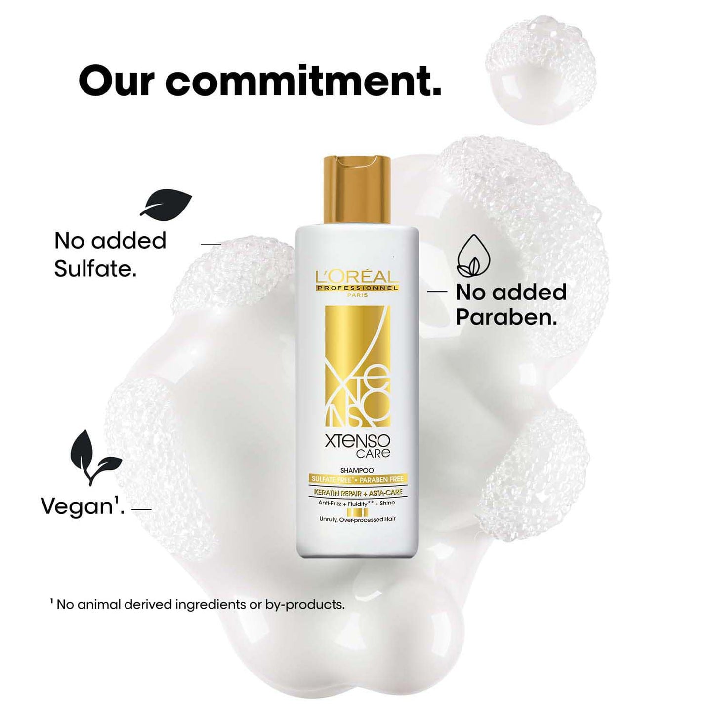 L'Oreal Professionnel Xtenso Care Sulfate-Free Shampoo For Frizz-Free & Shiny Hair (250 ml)