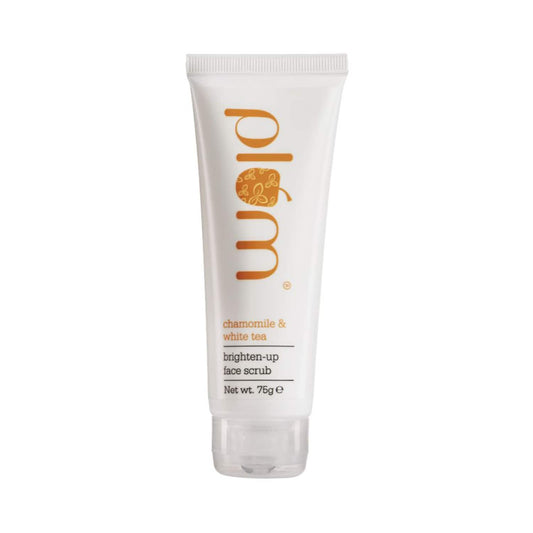 Plum Chamomile & White Tea Brighten-Up Face Scrub - (75g)