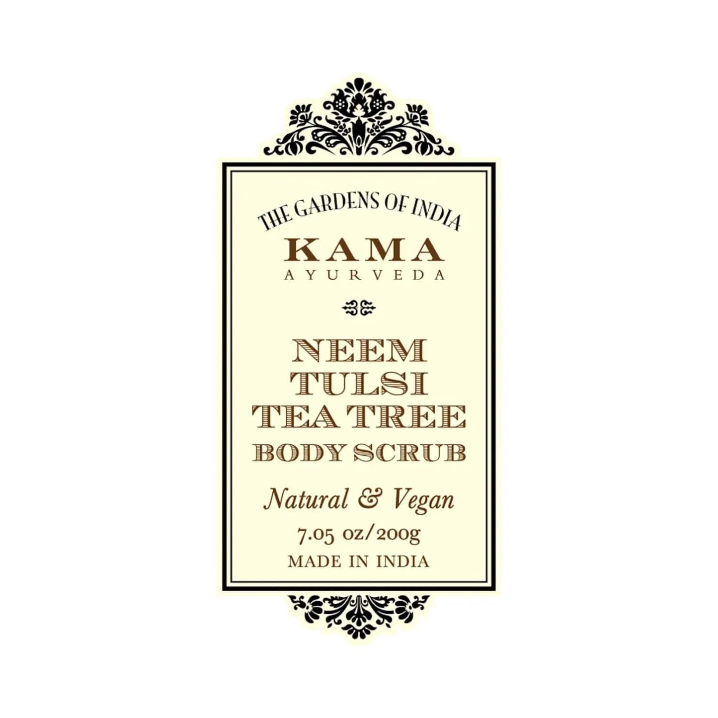 Kama Ayurveda Neem Tulsi Tea Tree Body Scrub (200g)