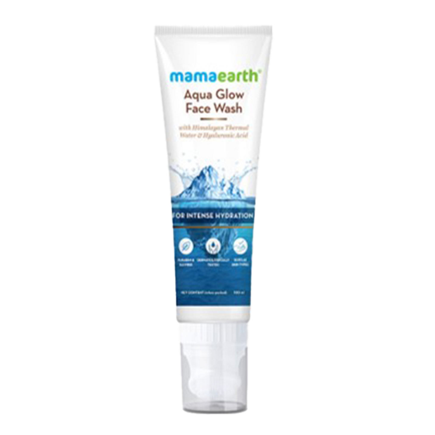 Mamaearth Aqua Glow Face Wash (100ml)