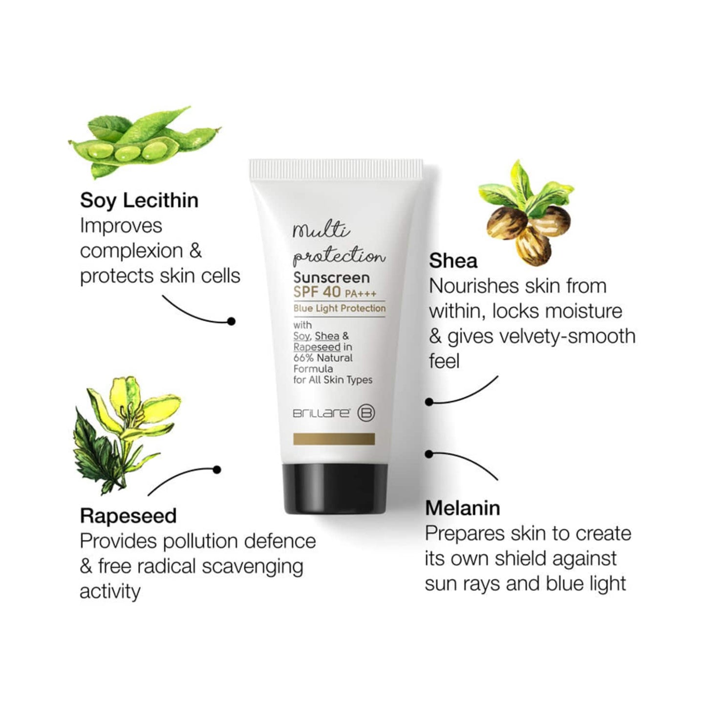 Brillare Multi-Protection Sunscreen SPF 40