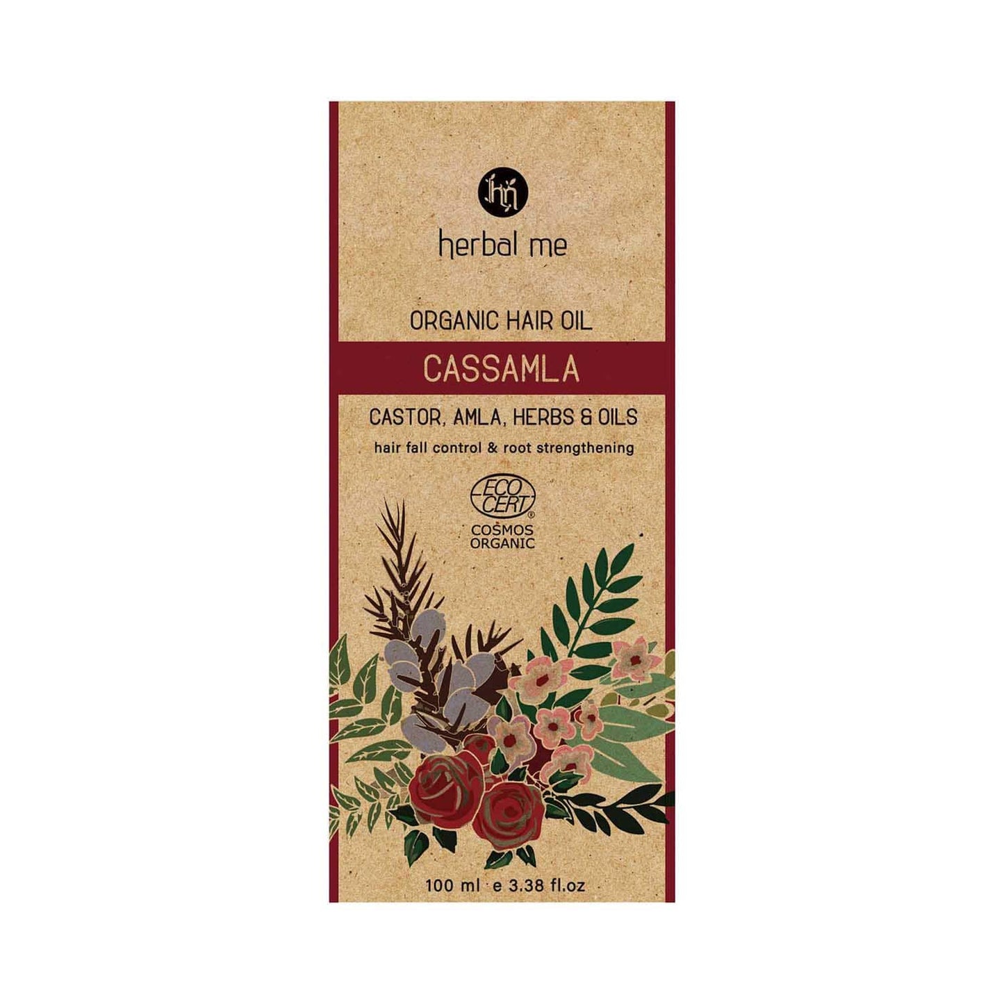 Herbal Me Cassamla Organic Hair Oil (100ml)