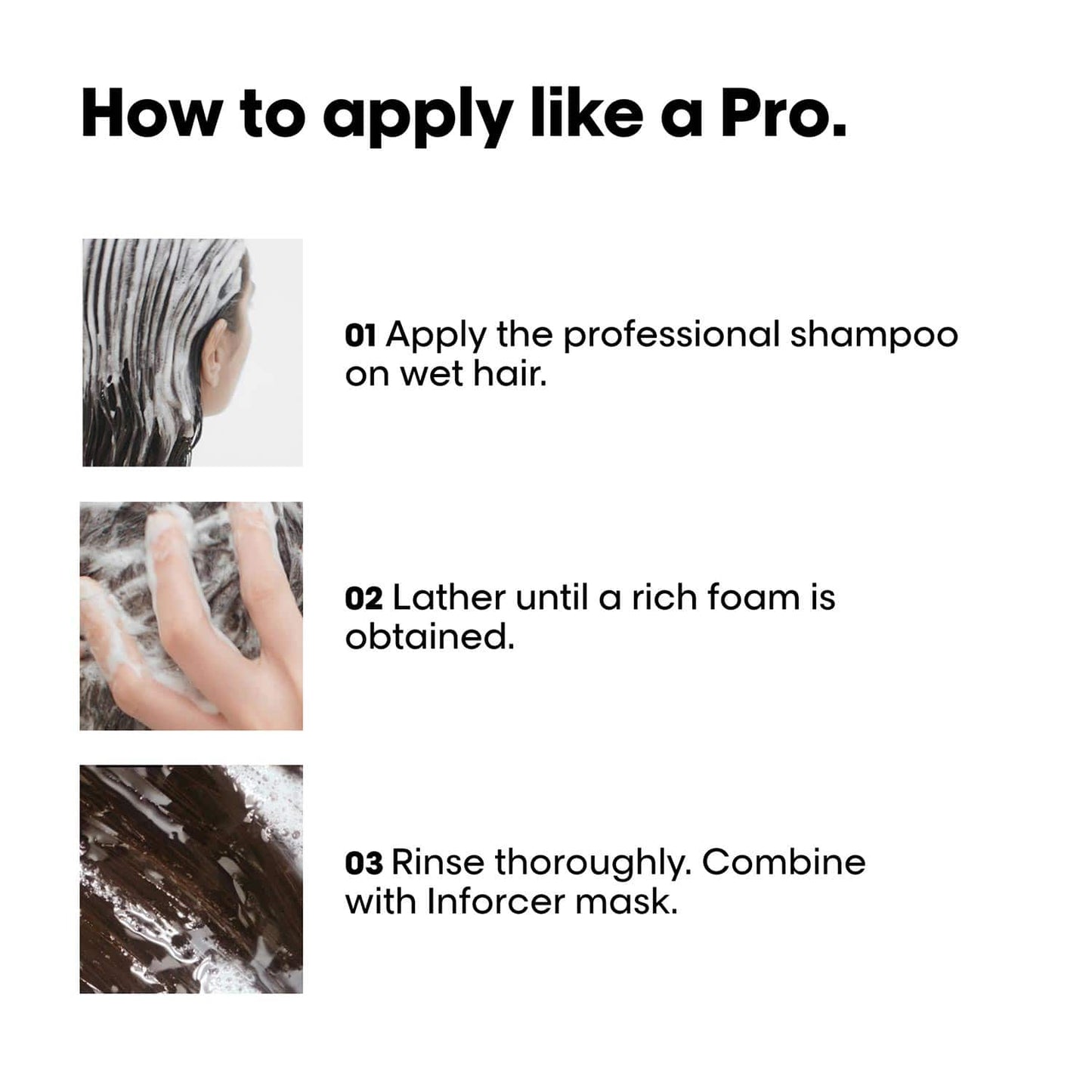 L'Oreal Professionnel Inforcer Shampoo for Reduced Hair Breakage (300 ml) With Biotin & Vitamin B6