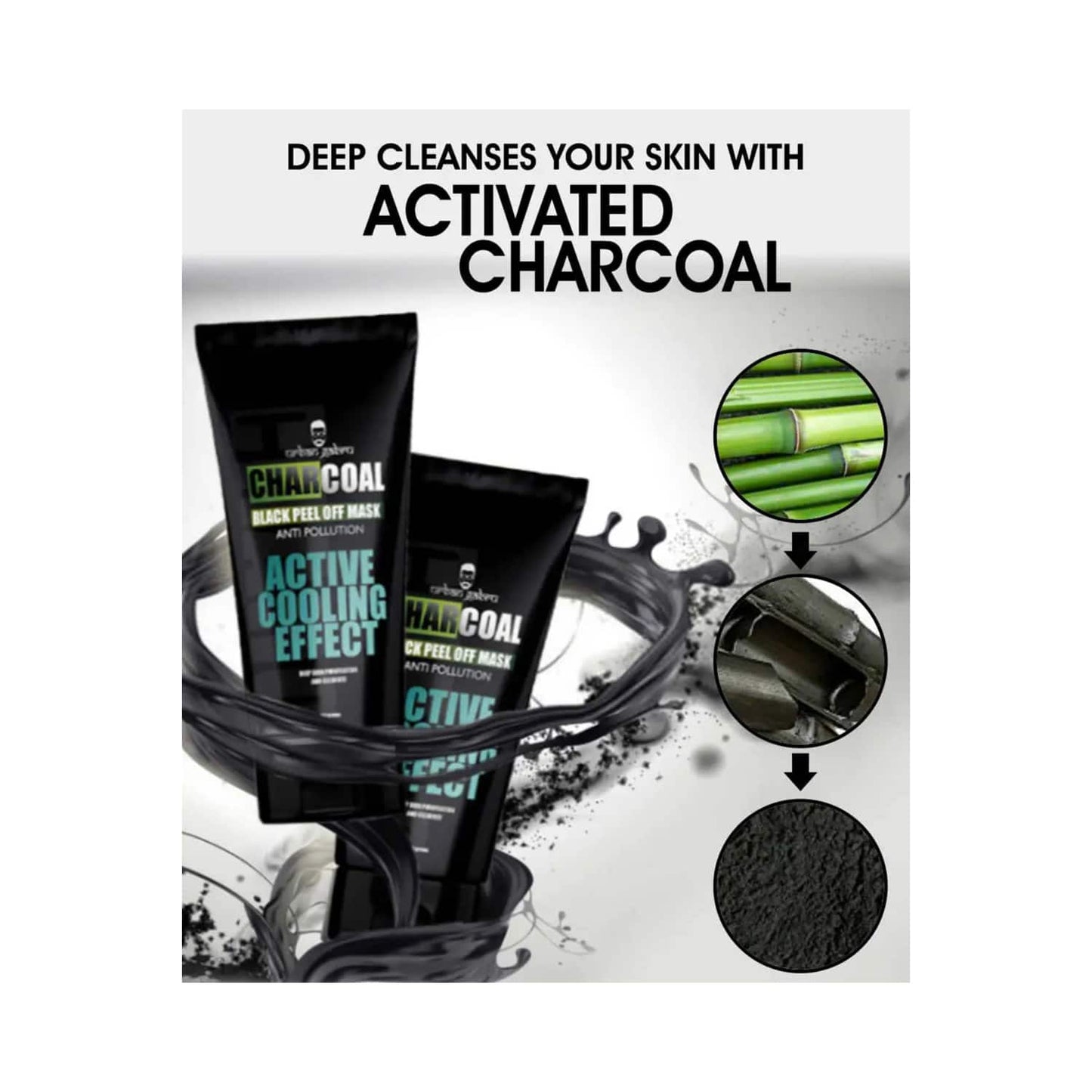 Urban Gabru Charcoal Peel Off Mask (60g)