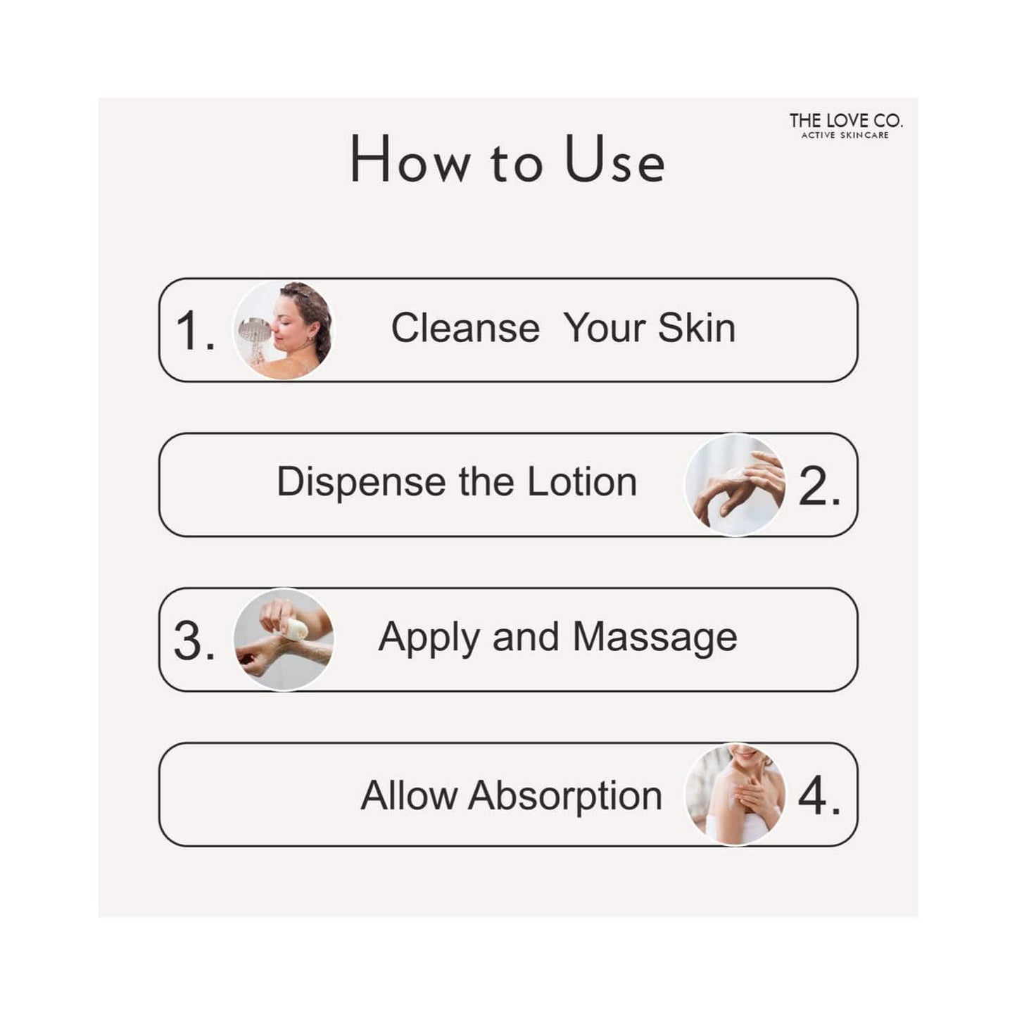 THE LOVE CO. Honeymoon Glow AHA + BHA Body Lotion For Rough & Bumpy Skin (250ml)