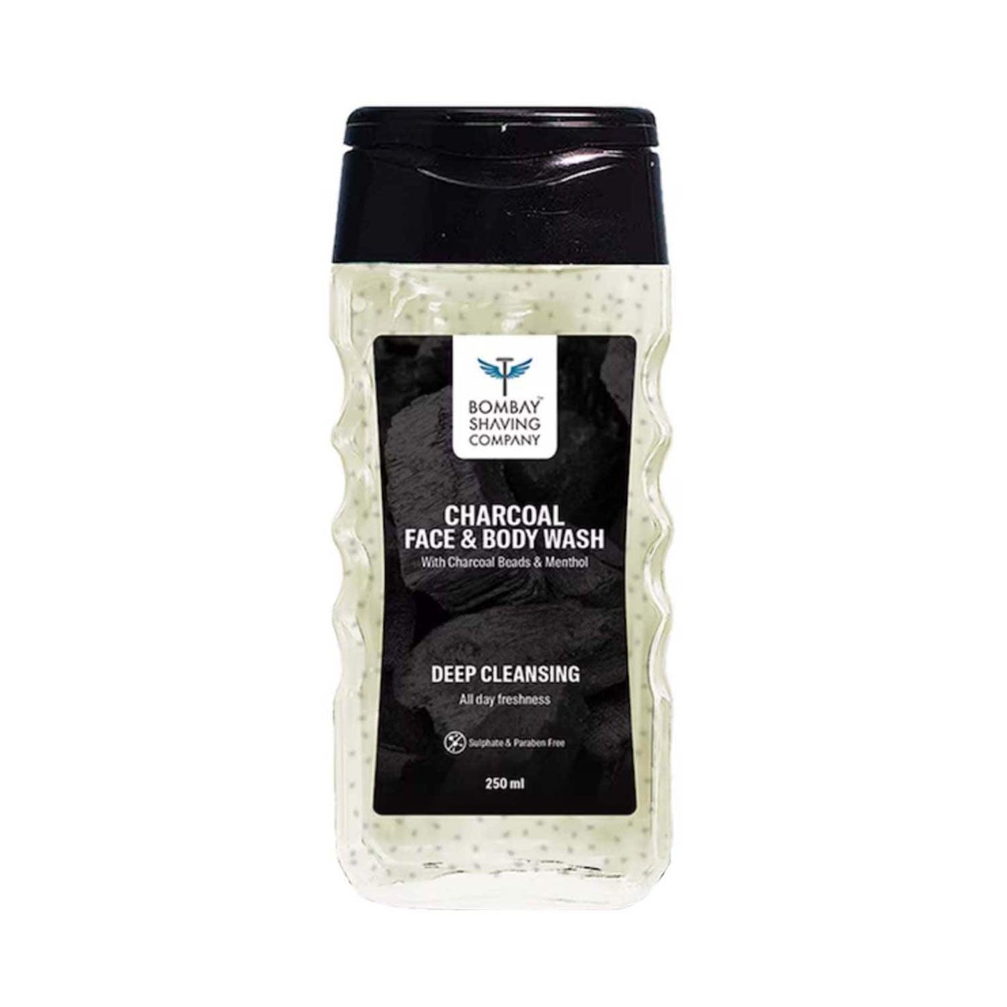 Bombay Shaving Company Deep Cleanse Refresh Charcoal Body Wash (250 ml)