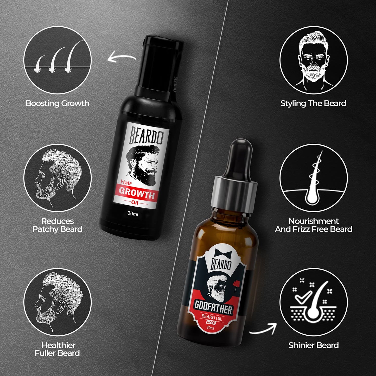 Beardo Beard & Hair Growth Oil (30 ml)