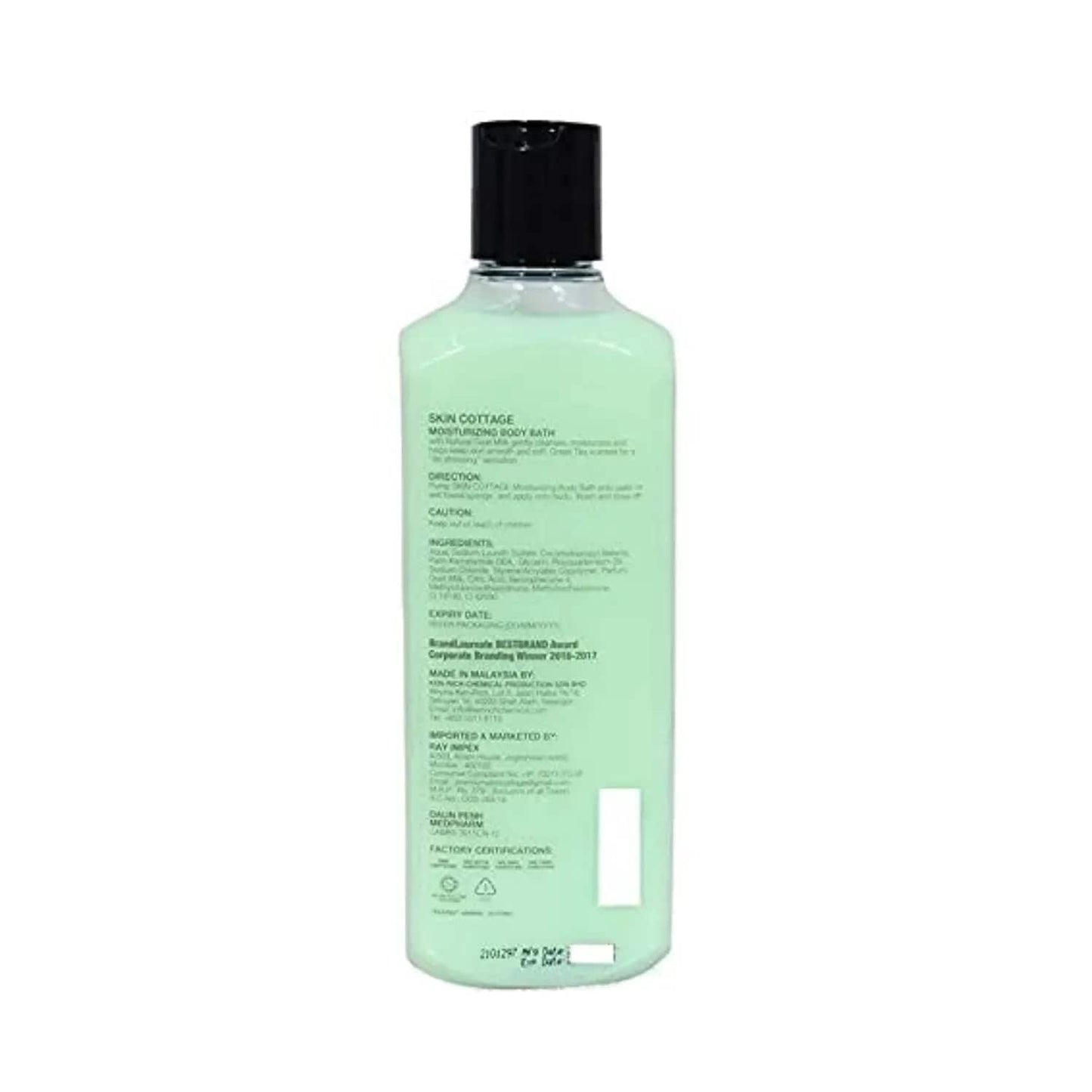 SKIN COTTAGE Moisturizing Green Tea & Milk Body Bath (400ml)