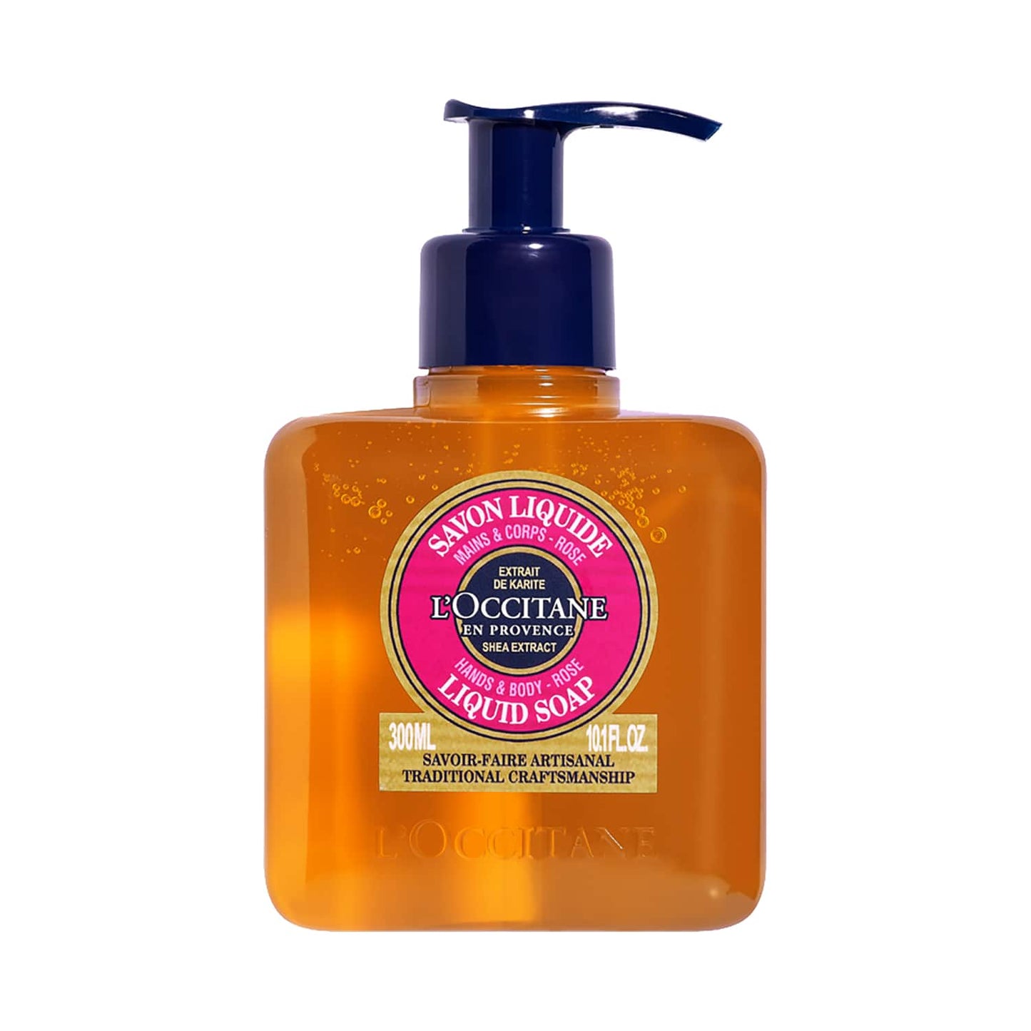 L'occitane Shea Rose Liquid Soap (300ml)