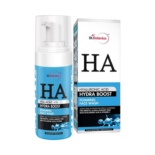 St.Botanica Hyaluronic Acid Hydra Boost Foaming Face Wash (120ml)