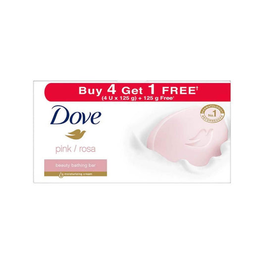 Dove Pink Rosa Beauty Bar Combo - (5 Pcs)