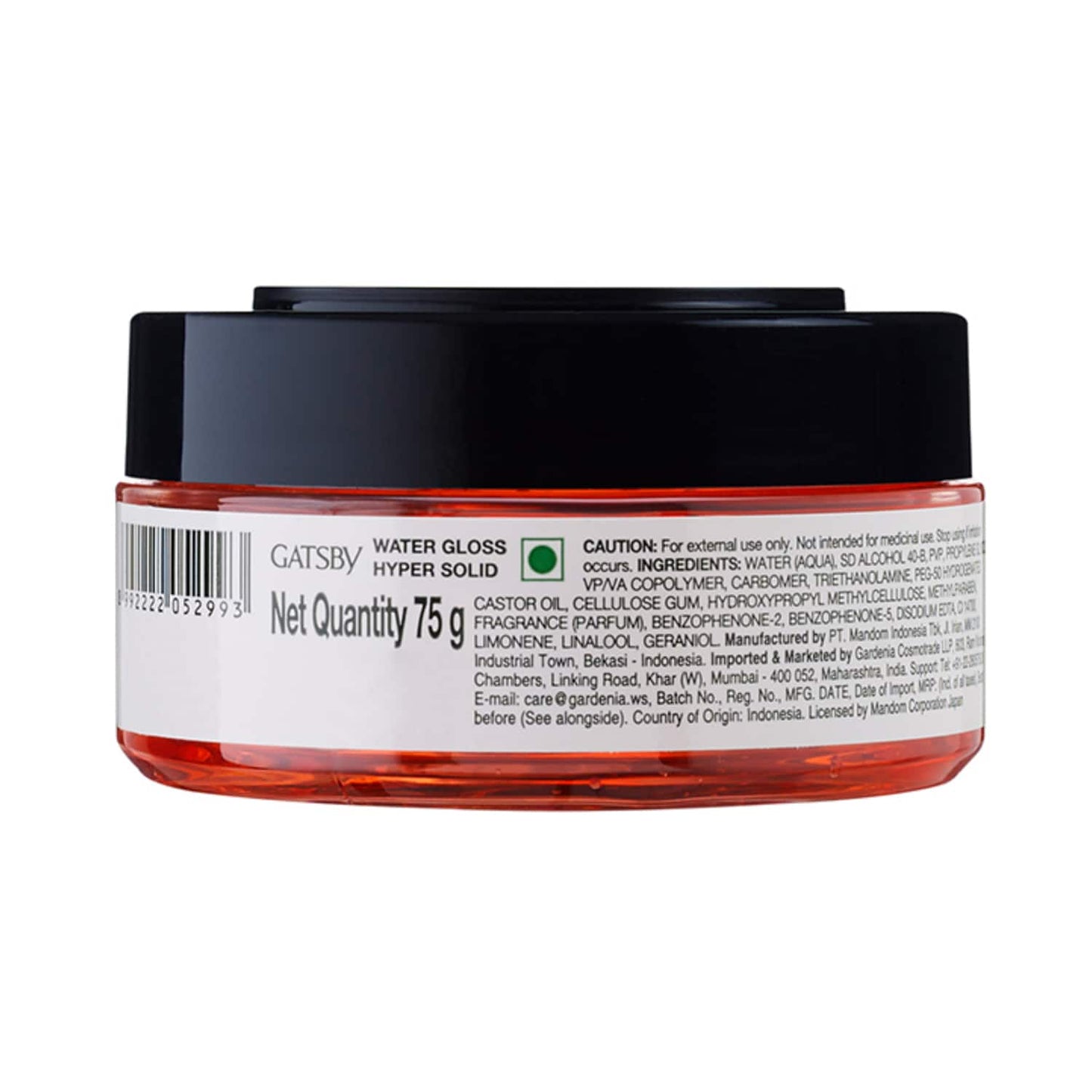 Gatsby Water Gloss Hyper Solid Gel (75g)