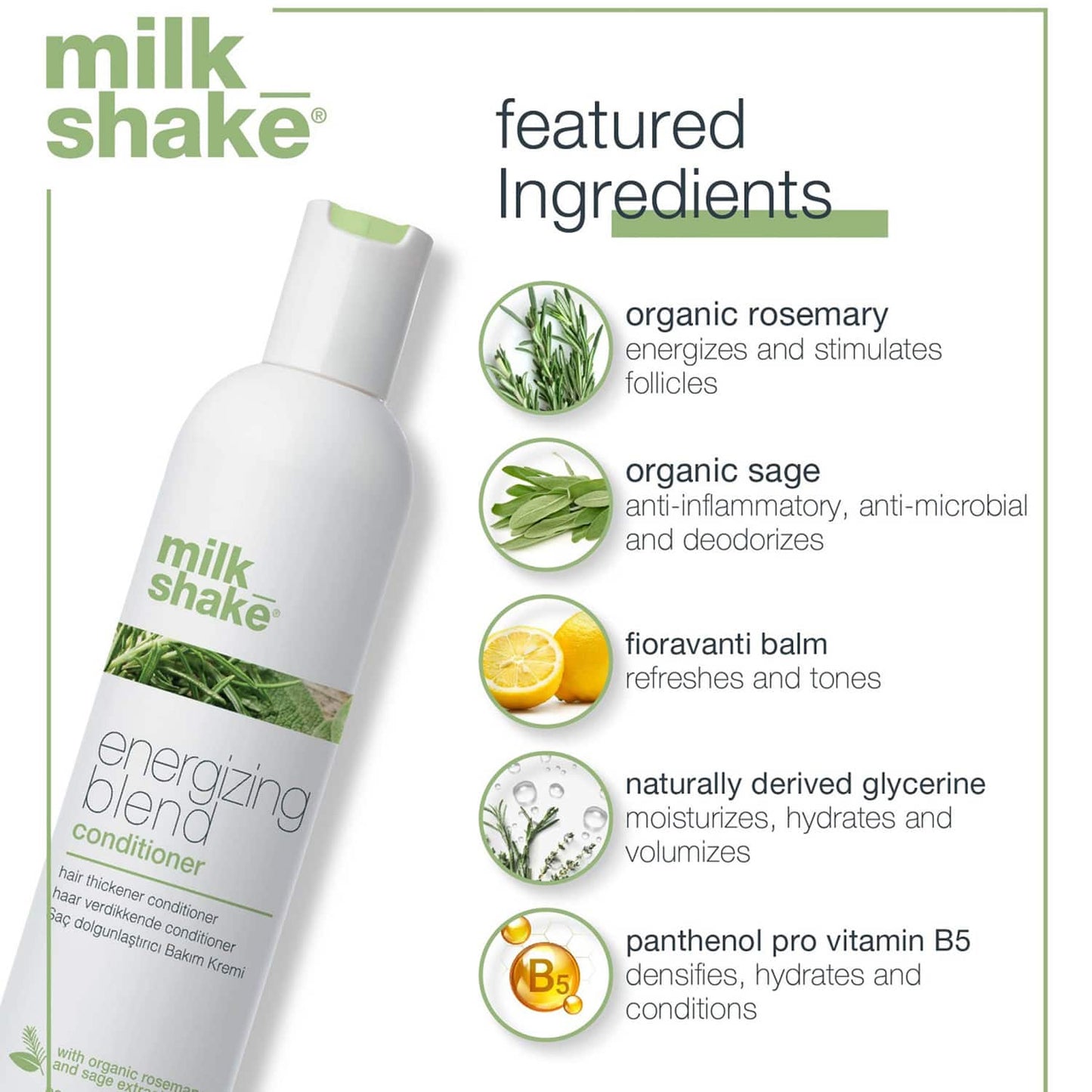 Milk Shake Energizing Blend Conditioner (300ml)