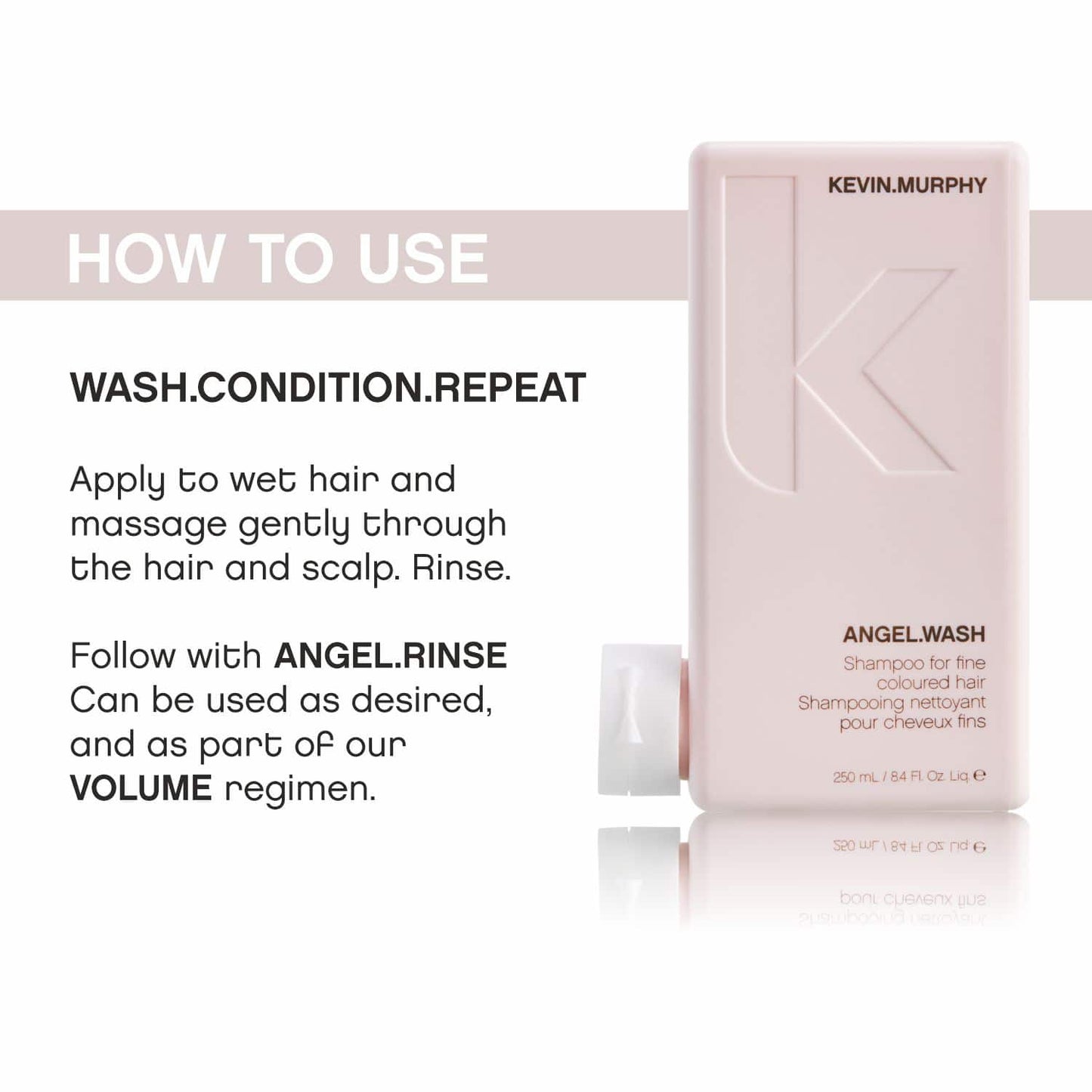 Kevin Murphy Angel Wash A Volumising Shampoo (250ml)