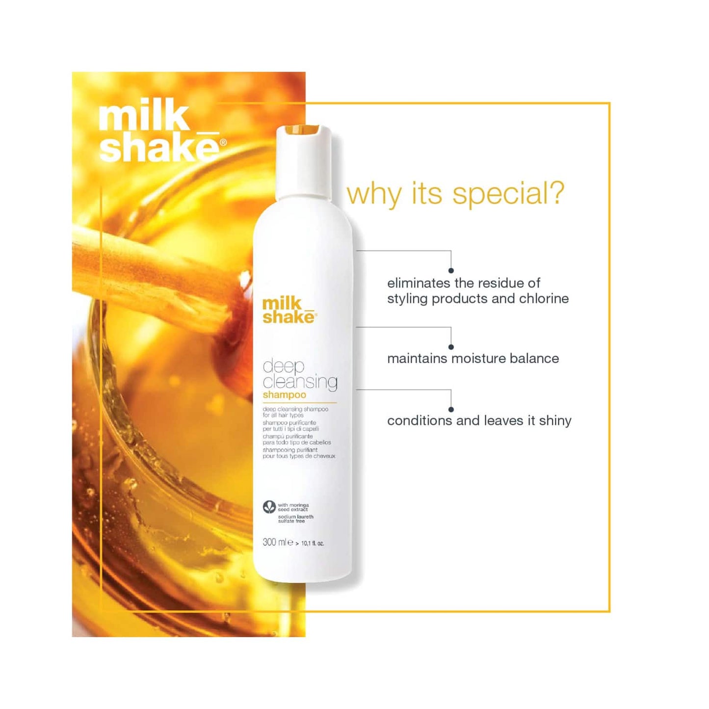 Milk Shake Deep Cleansing Shampoo (300ml)